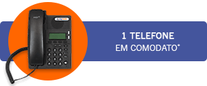 Pabx virtual com Telefone IP em comodato