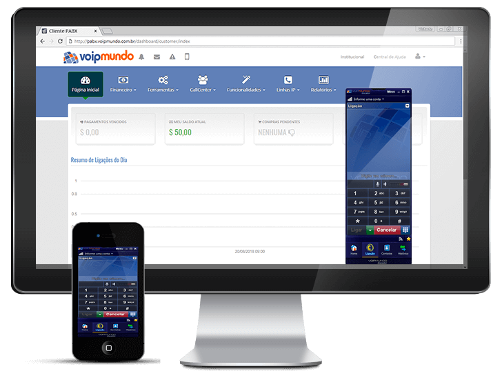Softphone PABX Virtual